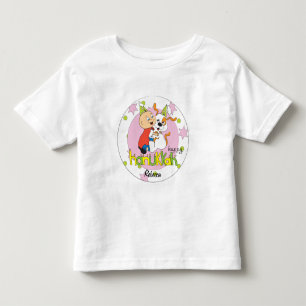 Hanukkah Toddler T-shirt/Dog/Green/Pink T-shirt