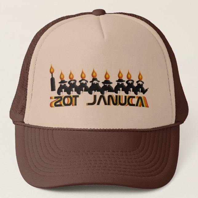 Hanukkah Trucker Hat (Front)