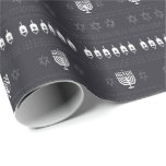 Hanukkah Ugly Sweater Wrapping Paper<br><div class="desc">wrap up your Hanukkah gifts with this "ugly sweater" Hanukkah design.</div>