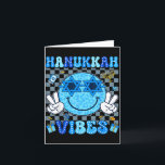 Hanukkah Vibes Chanukah Pajama Happy Hanukkah Men Card<br><div class="desc">Hanukkah Vibes Chanukah Pajama Happy Hanukkah Men Women Kids</div>
