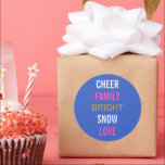 Hanukkah Winter Wishes Holiday Party Stickers<br><div class="desc">Have fun spreading holiday cheer with these whimsical party stickers.  Personalize them as you choose,  they have so many uses.  A fun way to share love at your party,  look for other party ideas all part of the Winter Wishes collection.</div>