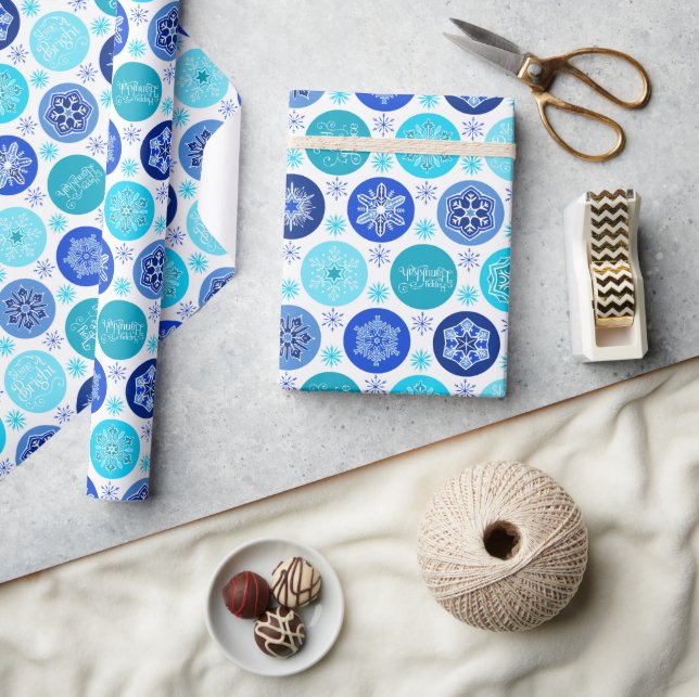 Hanukkah Wrapping Paper (Crafts)