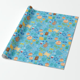 Hanukkah Wrapping Paper