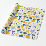 Hanukkah Wrapping Paper<br><div class="desc">Hanukkah themed wrapping paper</div>