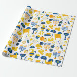 Hanukkah Wrapping Paper<br><div class="desc">Hanukkah themed wrapping paper</div>