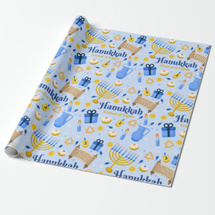 Hanukkah Wrapping Paper