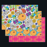 Hanukkah Wrapping Paper<br><div class="desc">Wrap your Hanukkah presents with this colorful and exciting holiday-themed paper!</div>