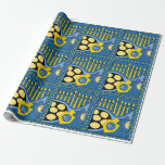 Hanukkah Wrapping Paper "Frying Latkes"<br><div class="desc">"Hanukkah Gift Wrap "Frying Latkes"".  Enjoy my newest wrapping paper design. Price varies as you choose from 4 paper types and 5 paper sizes. Thanks for stopping and shopping by. Much appreciated! Chag/Happy Chanukah/Hanukkah!</div>