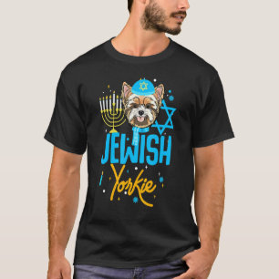 Hanukkah Yorkie Jewish Yorkshire Ugly Sweater Chri
