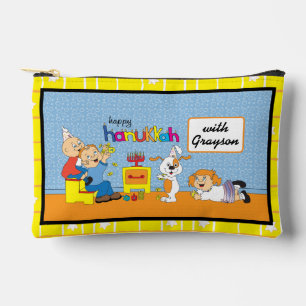 Hanukkah Zeevie at Play Dreidel Accessory Pouc Pouch