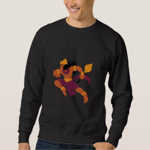 Hanuman, Bajrang Bali, Hindu God Illustration for Sweatshirt