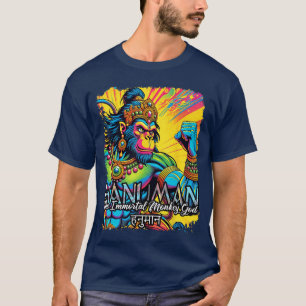 Hanuman Hindu Mythology Monkey God Spirituality gi T-Shirt