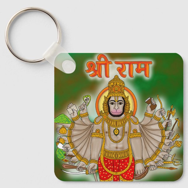 Hanuman Keychain (Front)