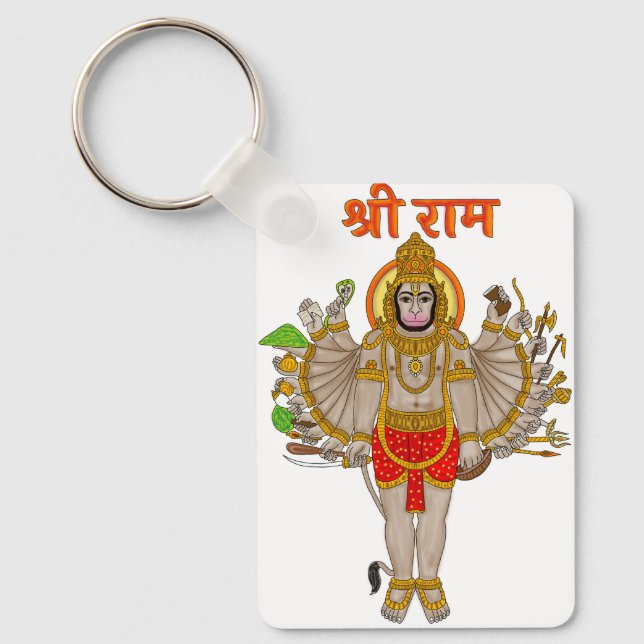 Hanuman Keychain (Front)