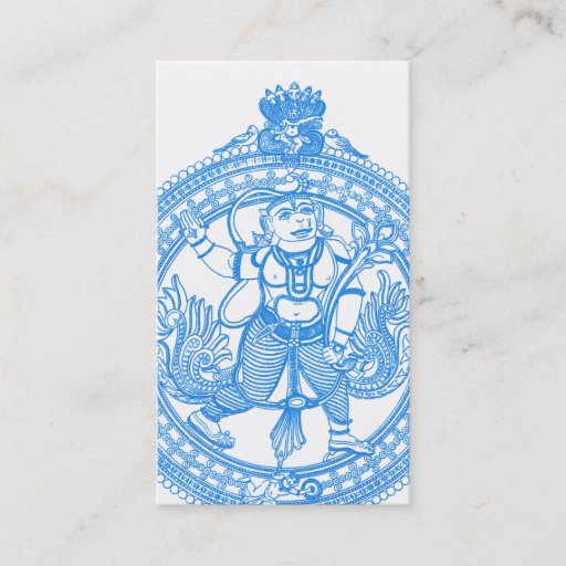 Customizable Hanuman monkey god business cards