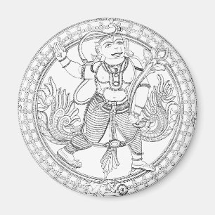Hanuman Monkey God Magnet