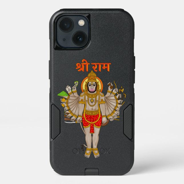 Hanuman Phone Cover (Back)