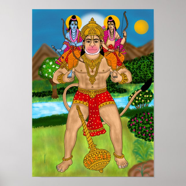 Hanuman Poster (Front)