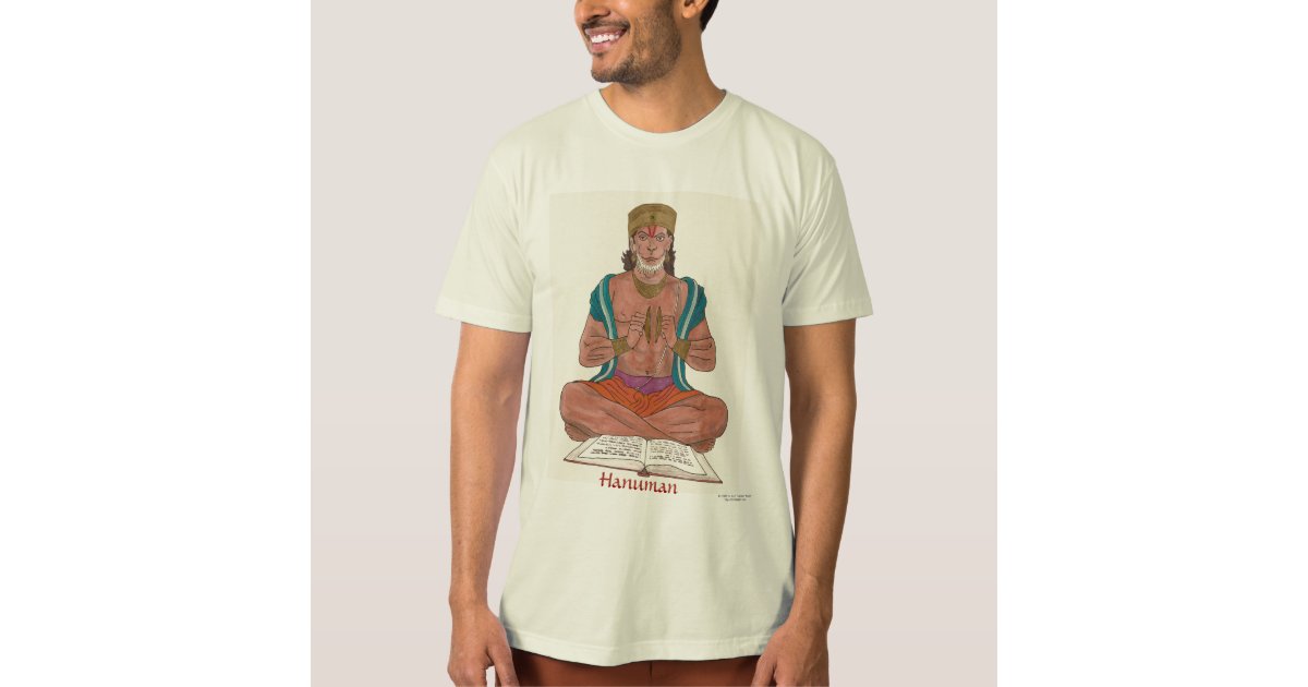 smiling hanuman t shirt