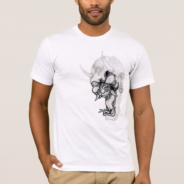 Hanya Mask Sketch T-Shirt (Front)