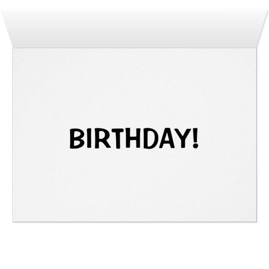 HAP-PEA BIRTHDAY! (Inside Horizontal (Bottom))