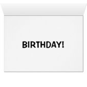 HAP-PEA BIRTHDAY! CARDS (Inside Horizontal (Bottom))