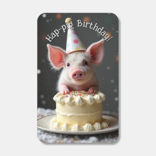 Hap pig Birthday Matchboxes