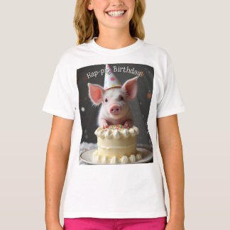 Hap pig Birthday T-Shirt