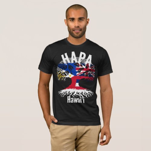 HAPA PHILIPPINES HAWAII ROOTS T_Shirt