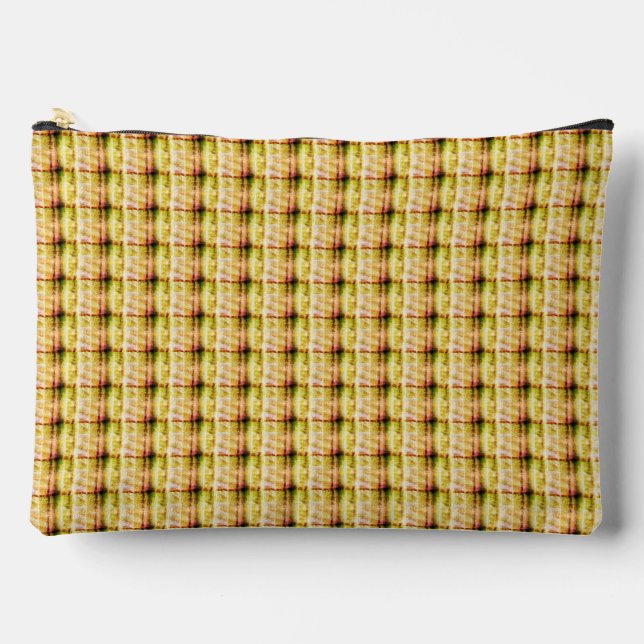 Hapa Plaid Green 1974, Accessory Pouch (Front)
