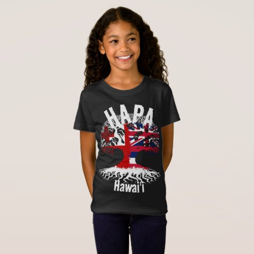 HAPA TONGA HAWAII ROOTS T_Shirt