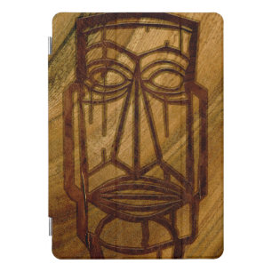 Hapalua Tiki Hawaiian Faux Koa Wood iPadSmartCover iPad Pro Cover