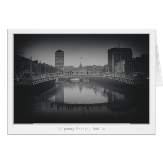 Ha'penny Bridge, Dublin Cards (Front Horizontal)