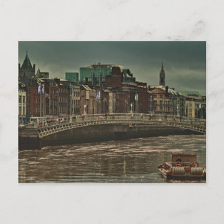 Ha'penny Bridge Postcard