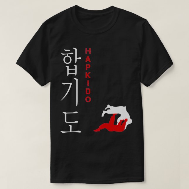 Hapkido Korean Martial Art Fighter Premium  T-Shirt (Design Front)