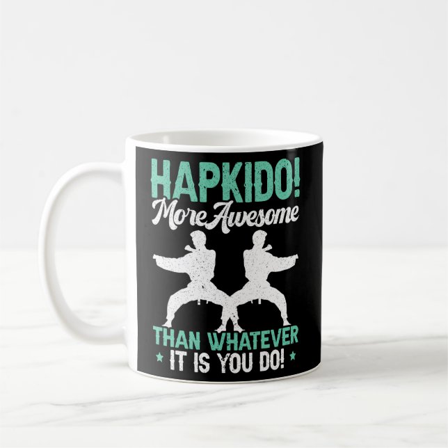 Hapkido Korean Martial Self Defense Martial Coffee Mug (Left)