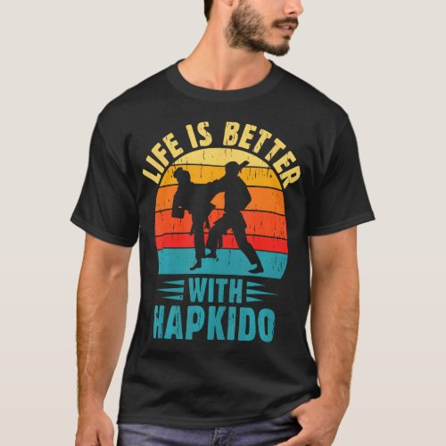 Hapkido Lover Mixed Martial Arts Korean Martial T_Shirt