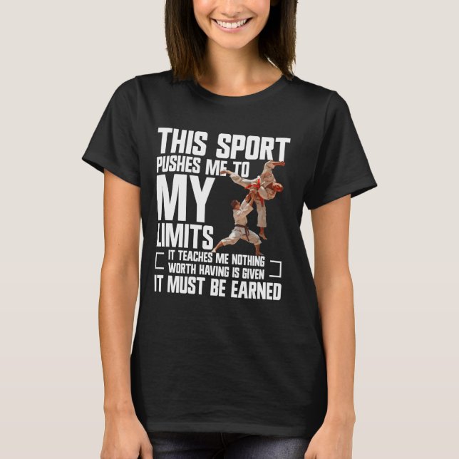 Hapkido Training Korean Martial Arts Instructor Ha T-Shirt (Front)