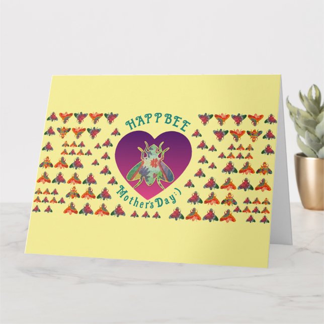 HappBee Mother’s Day Card (Small Plant)