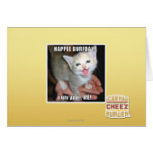 HAPPEE BURFDAY! (Front Horizontal)