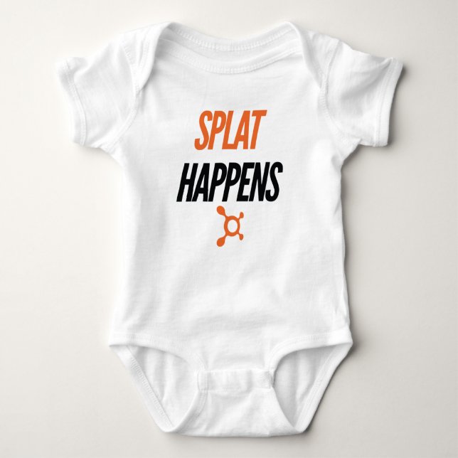 Happens Baby Bodysuit (Front)