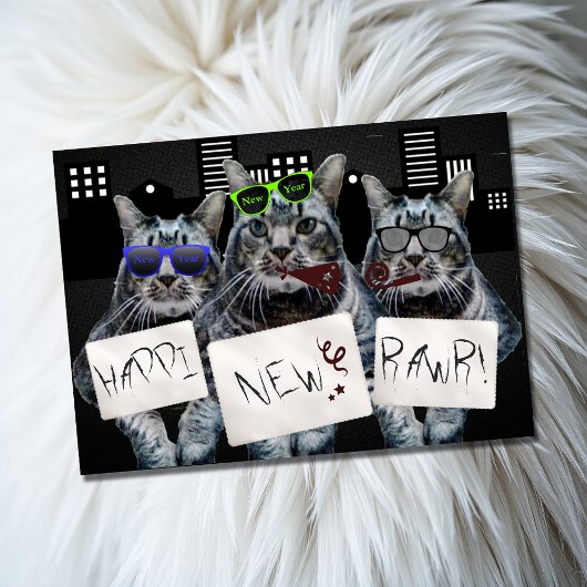 Happi New Rawr Kitty Trio Cards