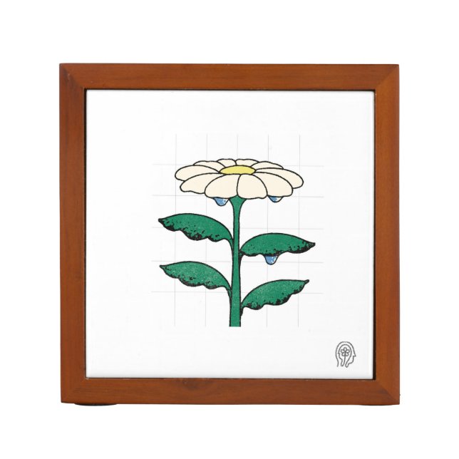 Happier Living Logo Desk Organizer (Front)