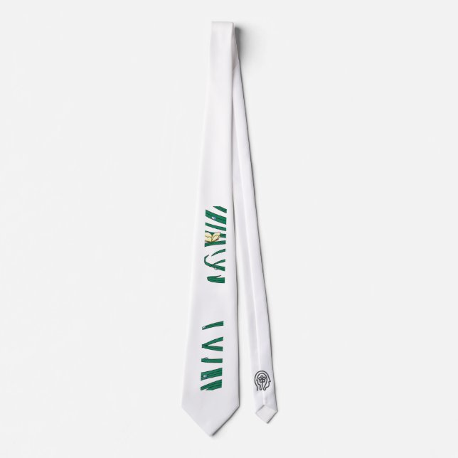 Happier Living Logo Neck Tie (Front)