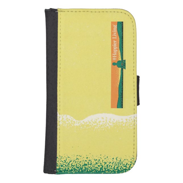 HAPPIER LIVING Phone Wallet Case (Front)