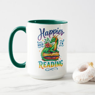 Happier When I'm Reading Mug