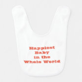 Cute Rascals® Cloth Bibs for Babies Give Peas A Chance Funny Humor