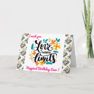 Happiest Birthday Motivation Card