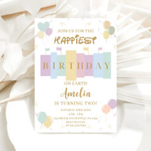 Happiest Birthday On Earth Magical Birthday