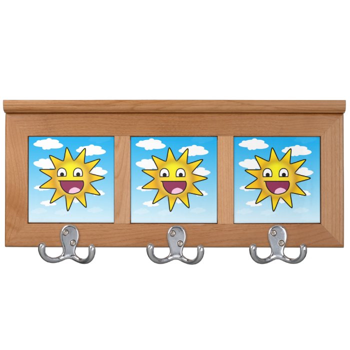 Happiest Sun In The Sky Coat Racks